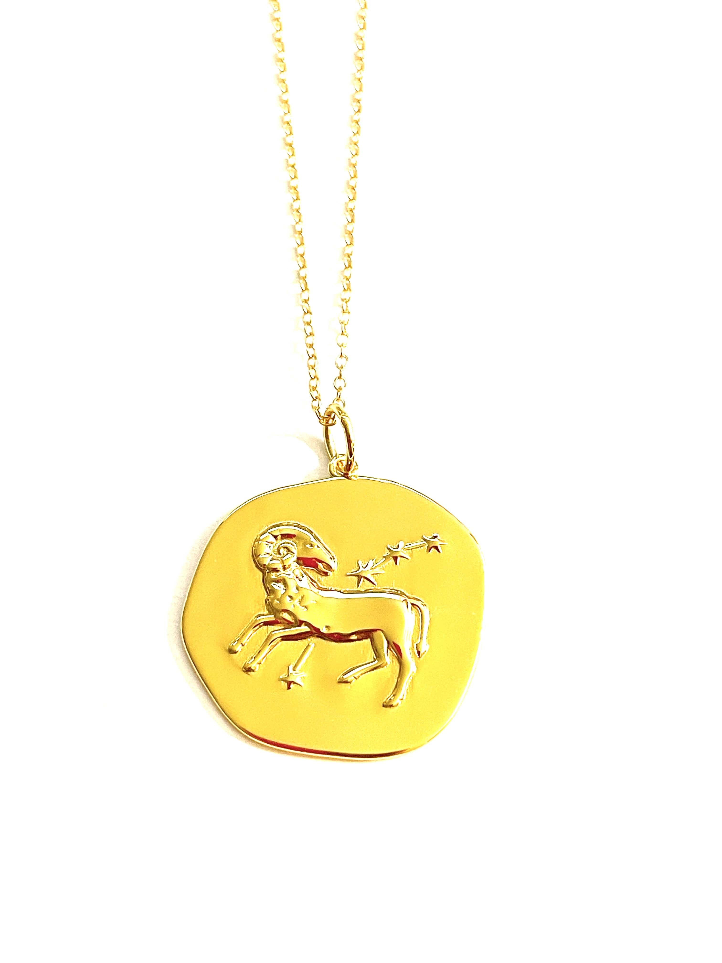 Necklace with Zodiac Signs Pendants