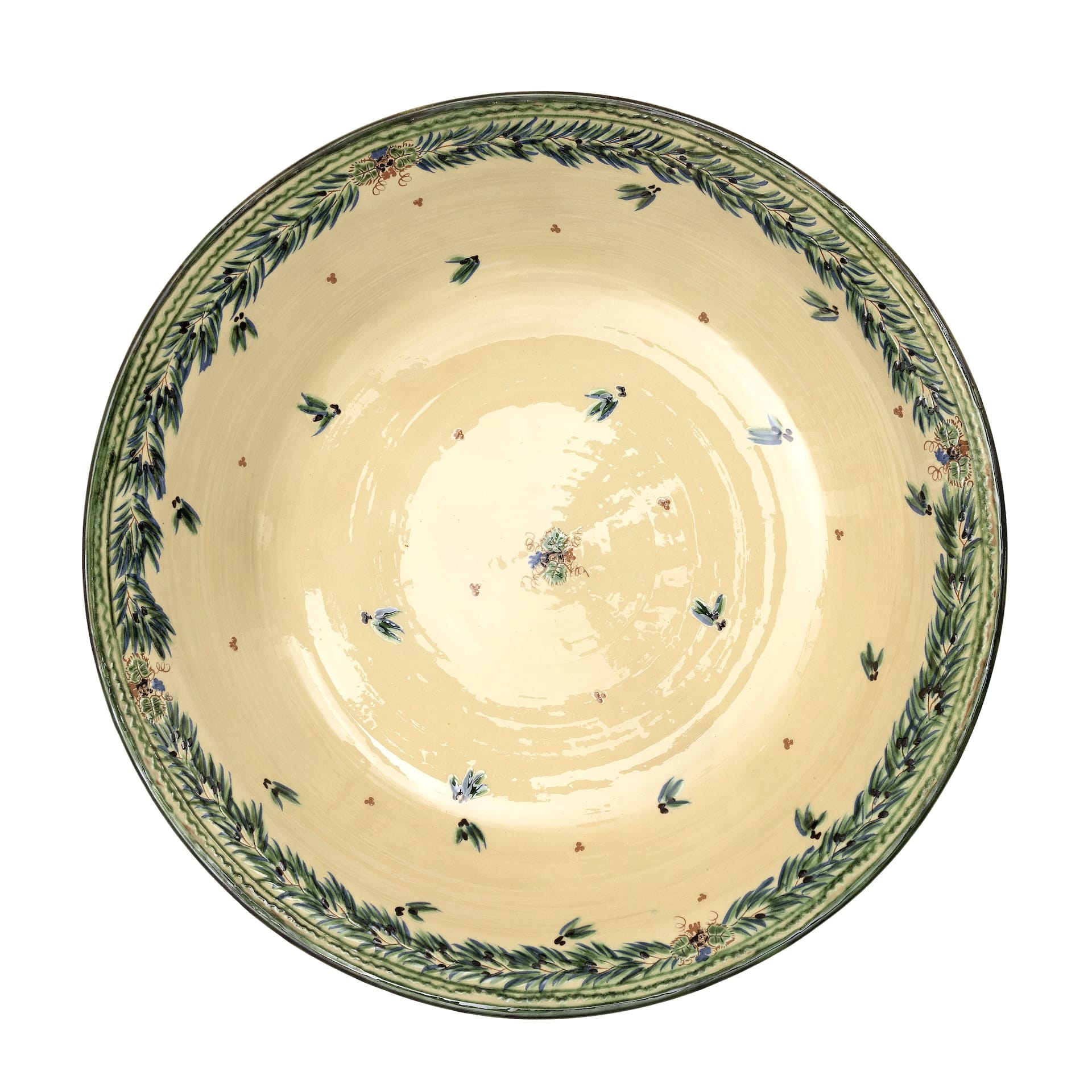Ceramic Large Bowl Provence