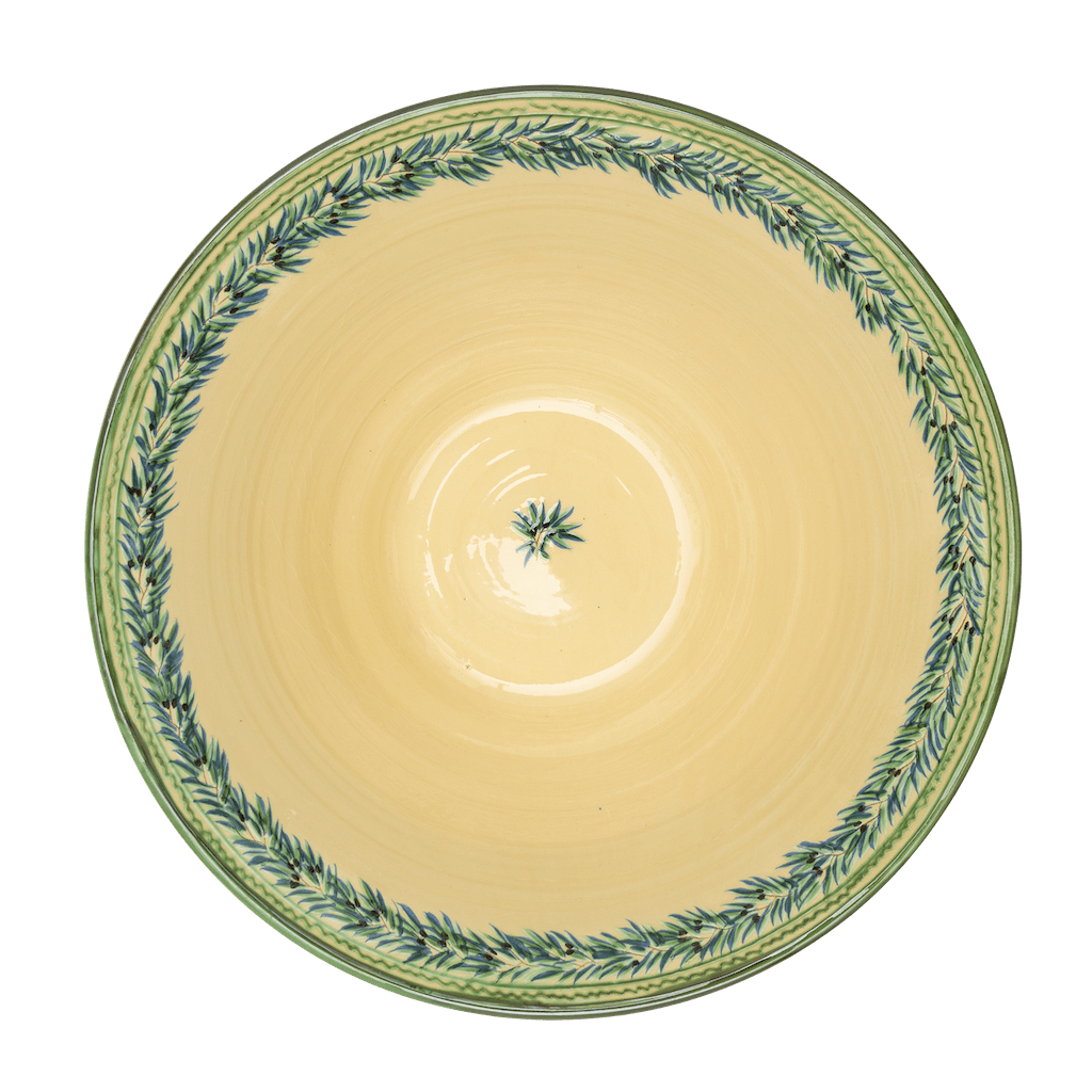 Ceramic Tall Large Bowl Provence