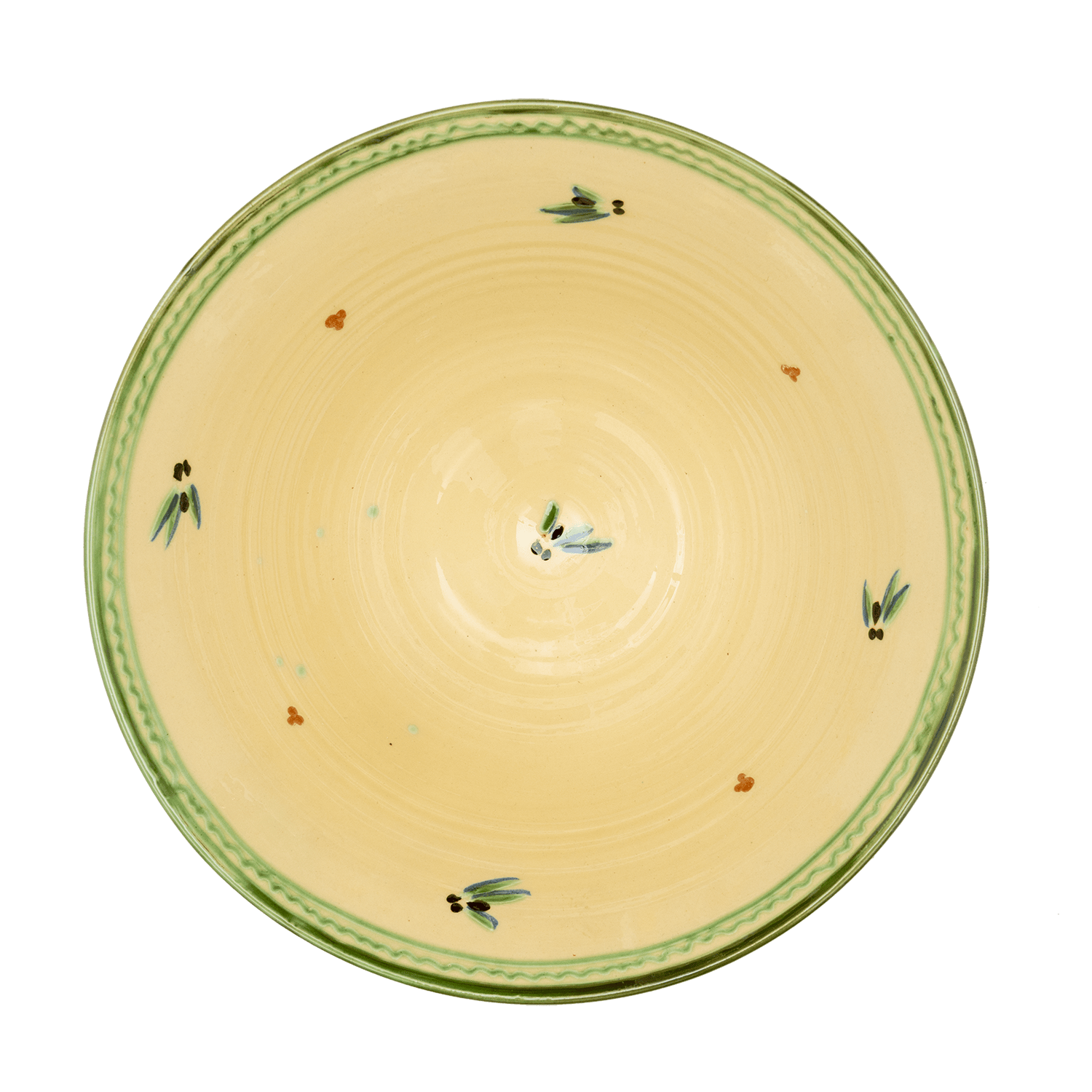 Ceramic Salad Bowl Provence