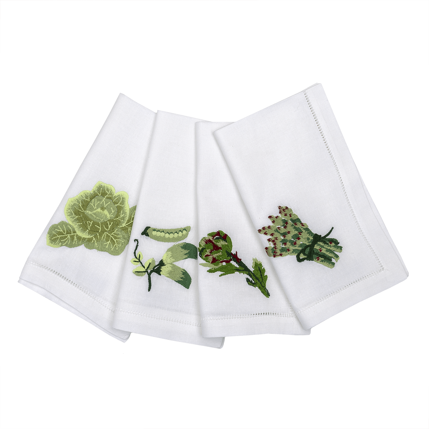 Cotton Napkins with Vegetables