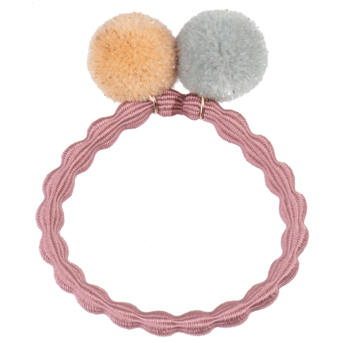 Hairties with PomPom's