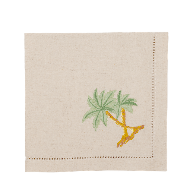 Linen Napkins with Embroideries