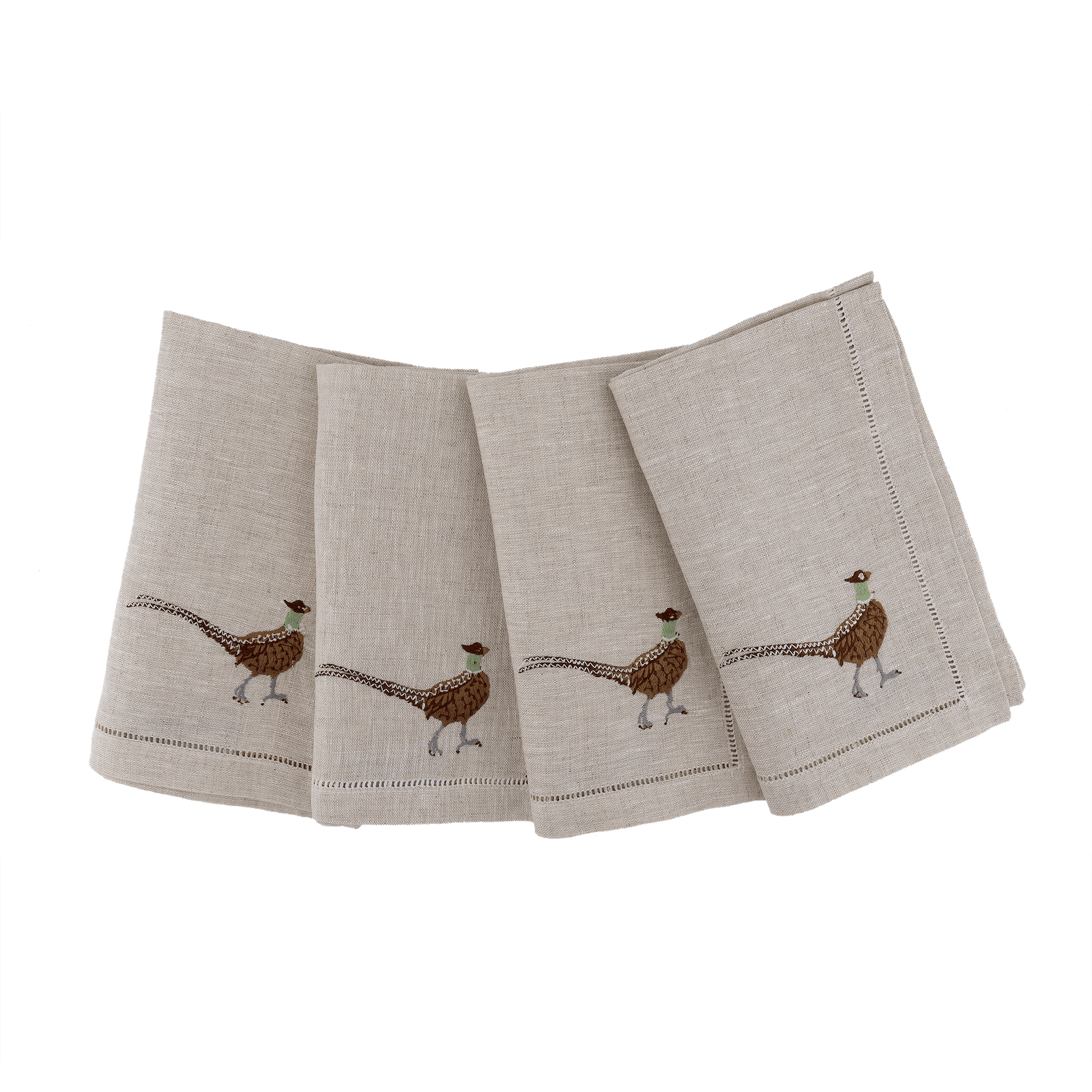 Linen Napkins with Embroideries