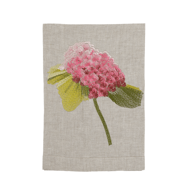 Guest Towels with embroidered Flowers