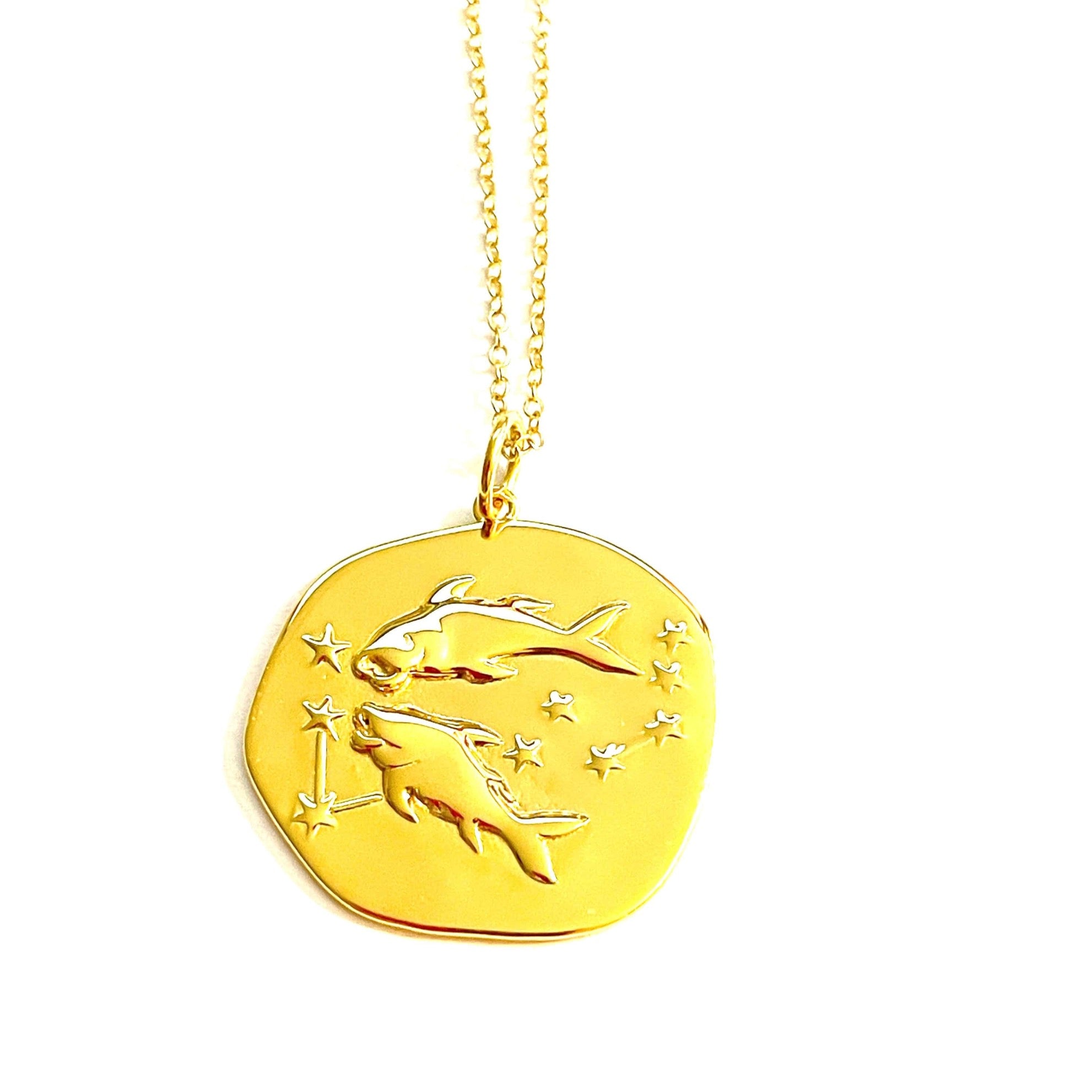Necklace with Zodiac Signs Pendants