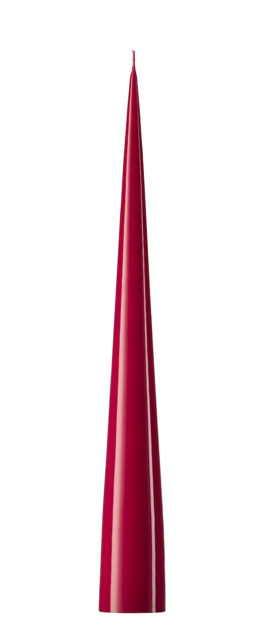 Lacquered Cone Candles 34cm