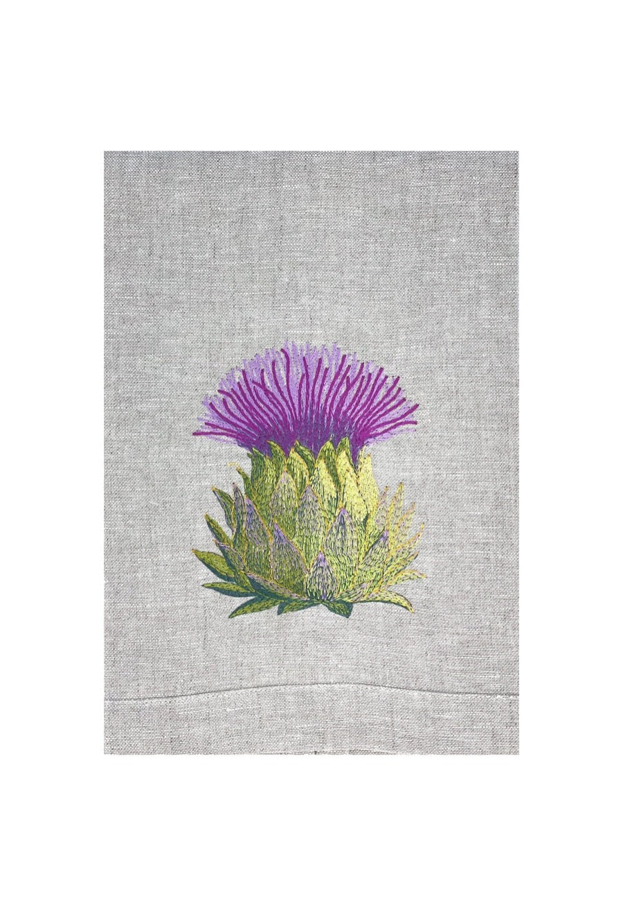 Guest Towels with embroidered Flowers