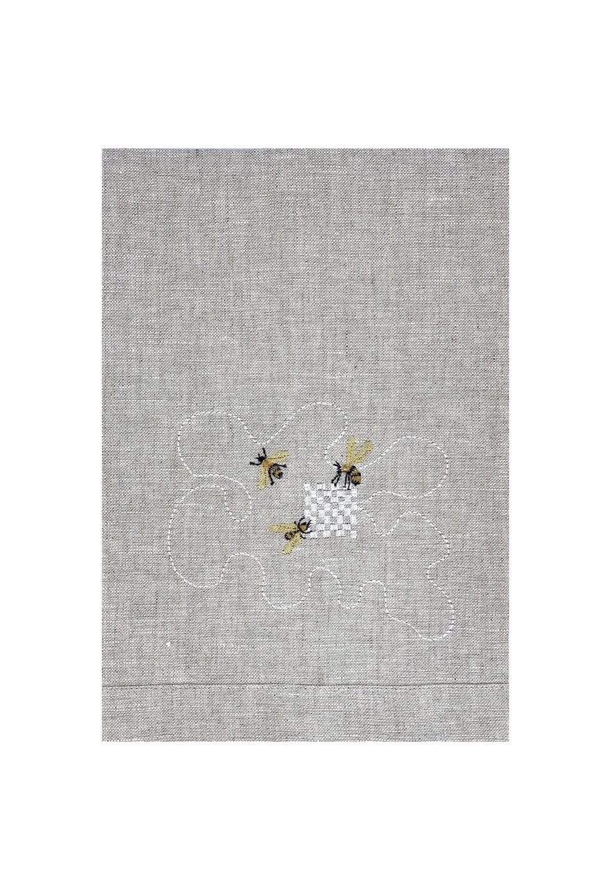 Guest Towels with Embroidered Animals