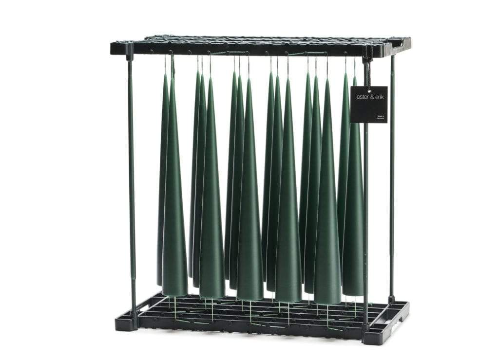 Matt Cone Candles 23cm