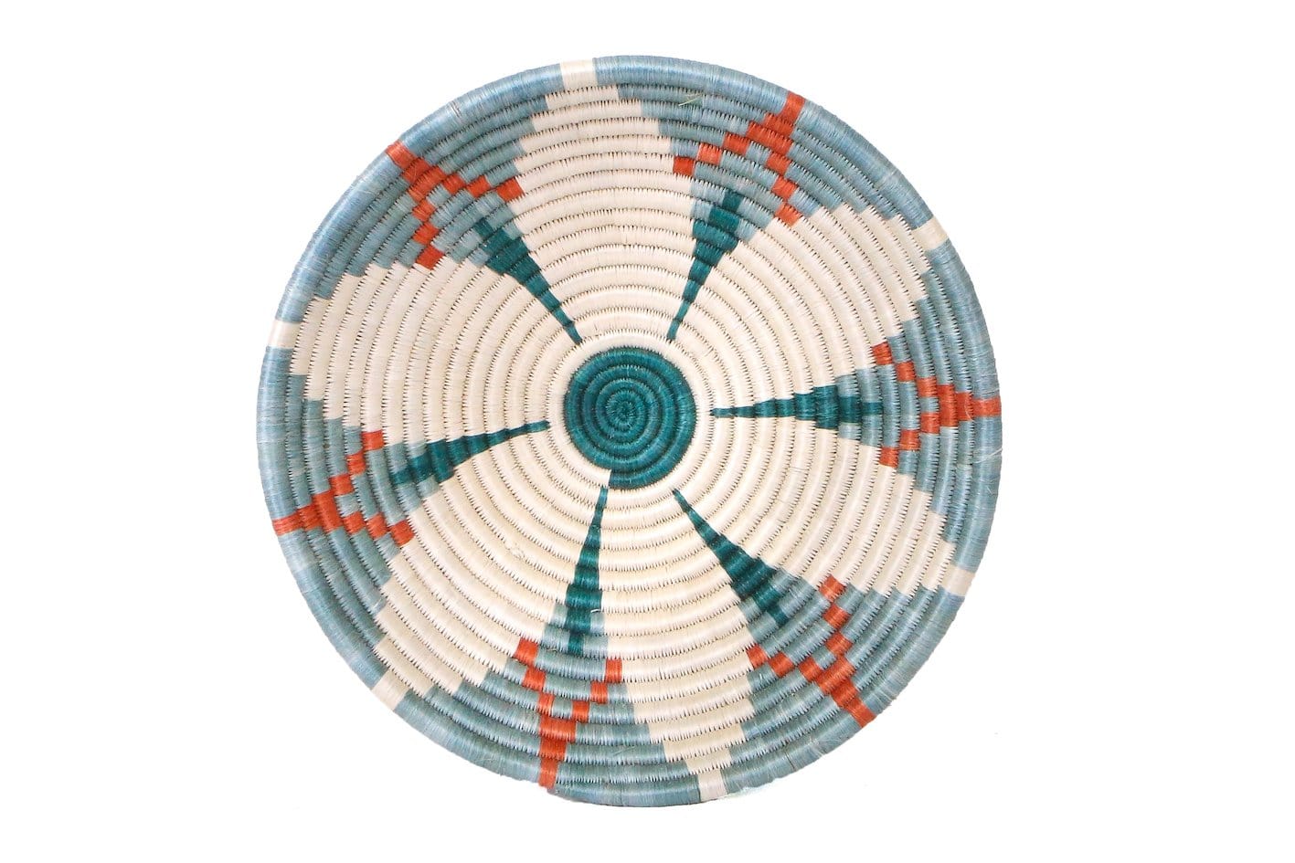 Raffia Dusk Blue & Melon Hope Bowl Large