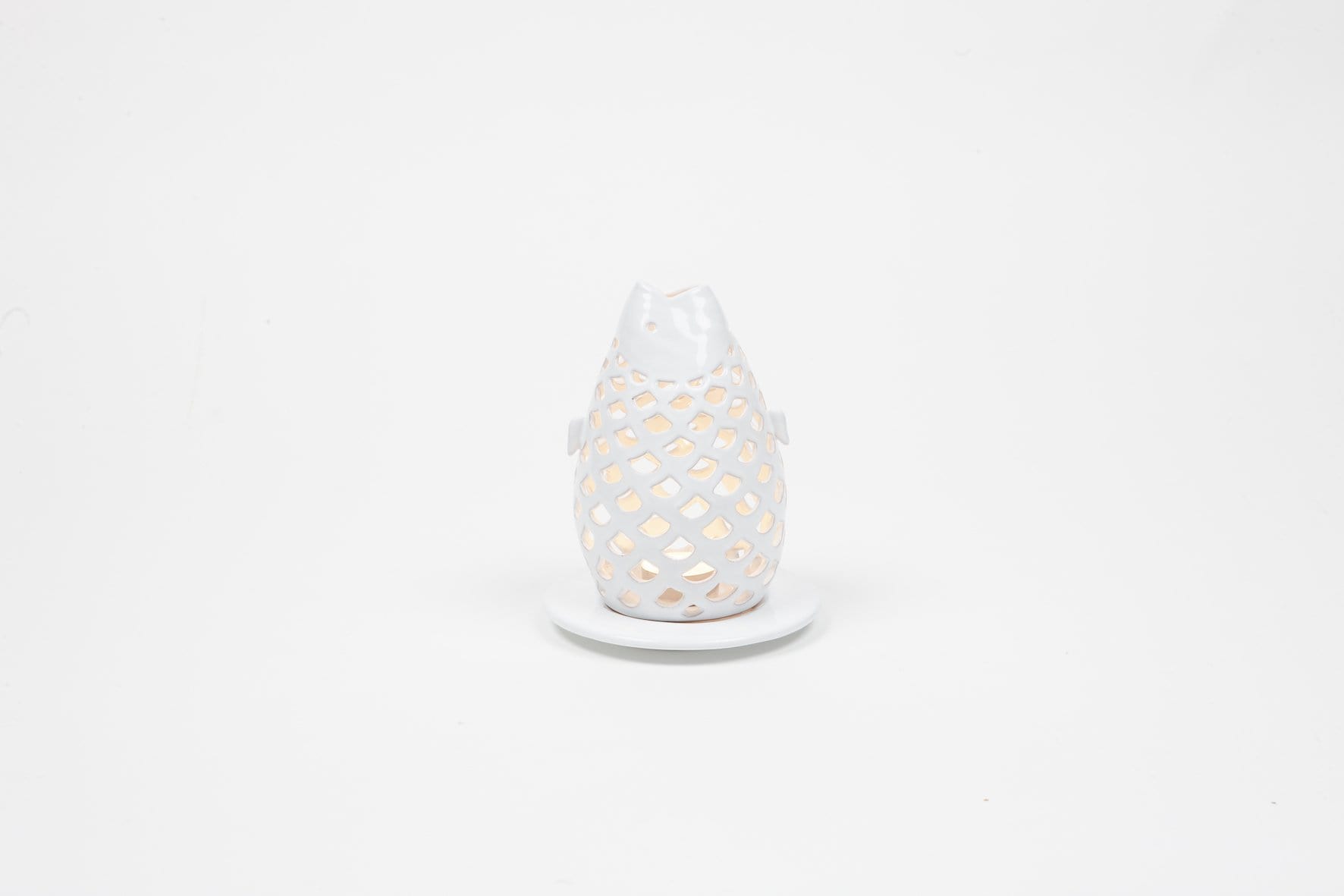 Ceramic Fish Lantern Small