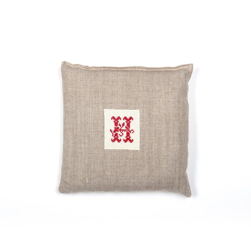 Lavender Bag with hand embroidered initial