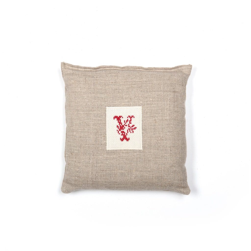 Lavender Bag with hand embroidered initial