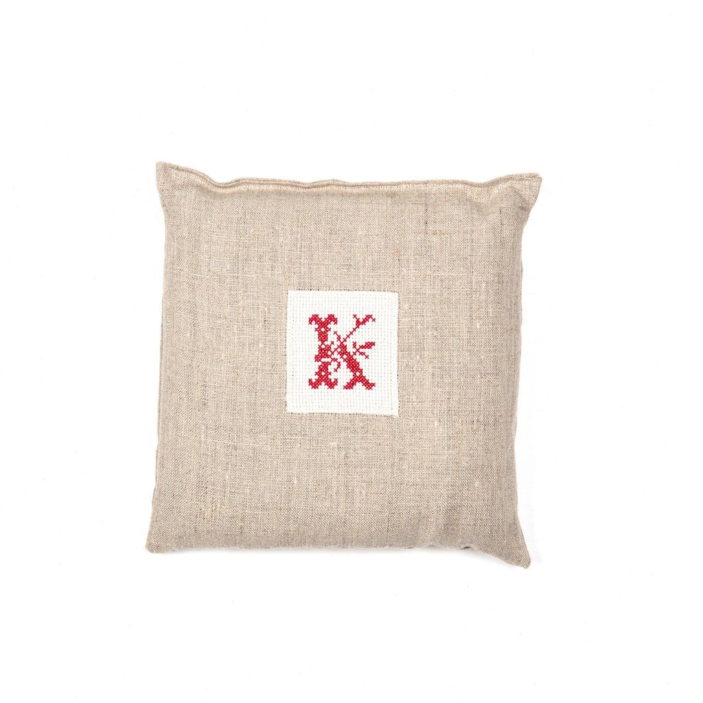 Lavender Bag with hand embroidered initial
