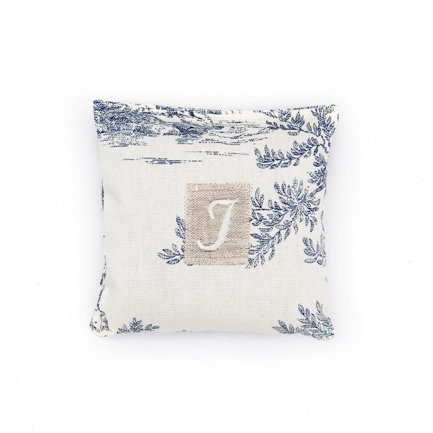 Lavender Bag "Toile de Jouy" with Initial