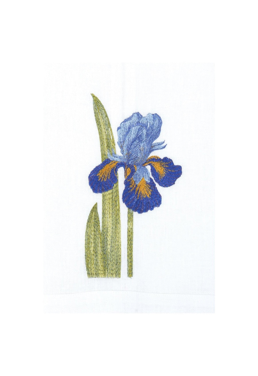 Guest Towels with embroidered Flowers