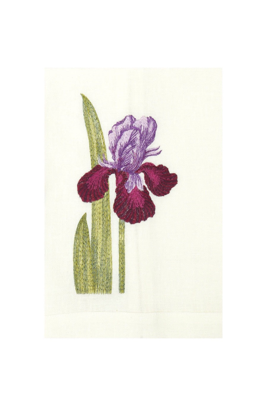 Guest Towels with embroidered Flowers