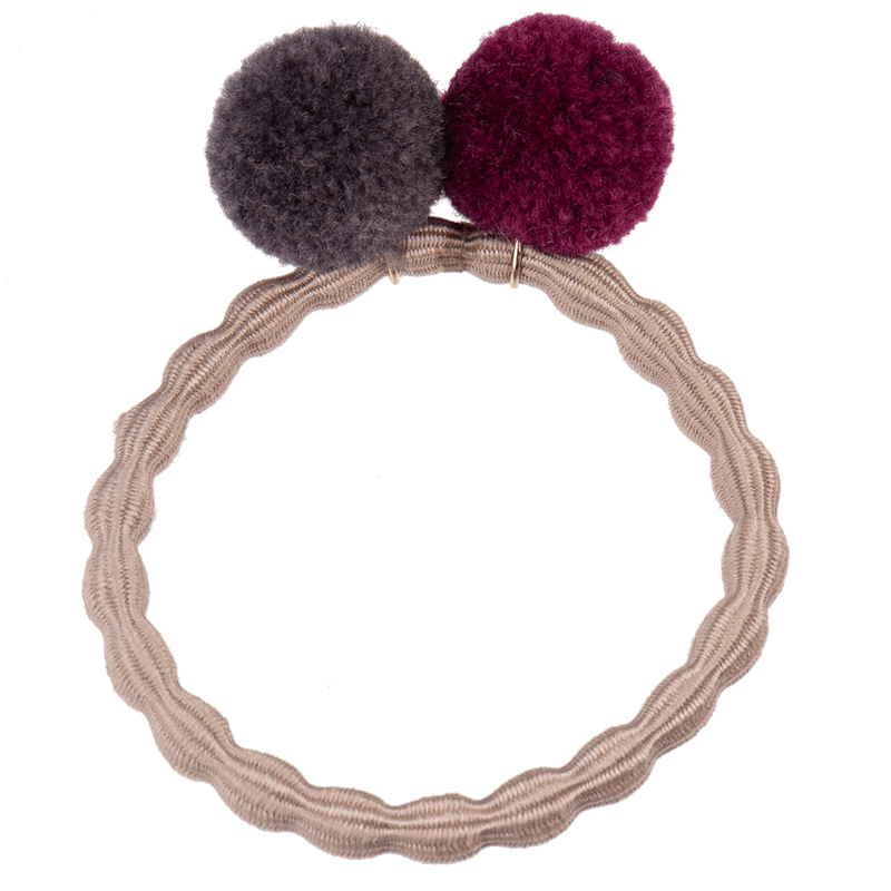 Hairties with PomPom's