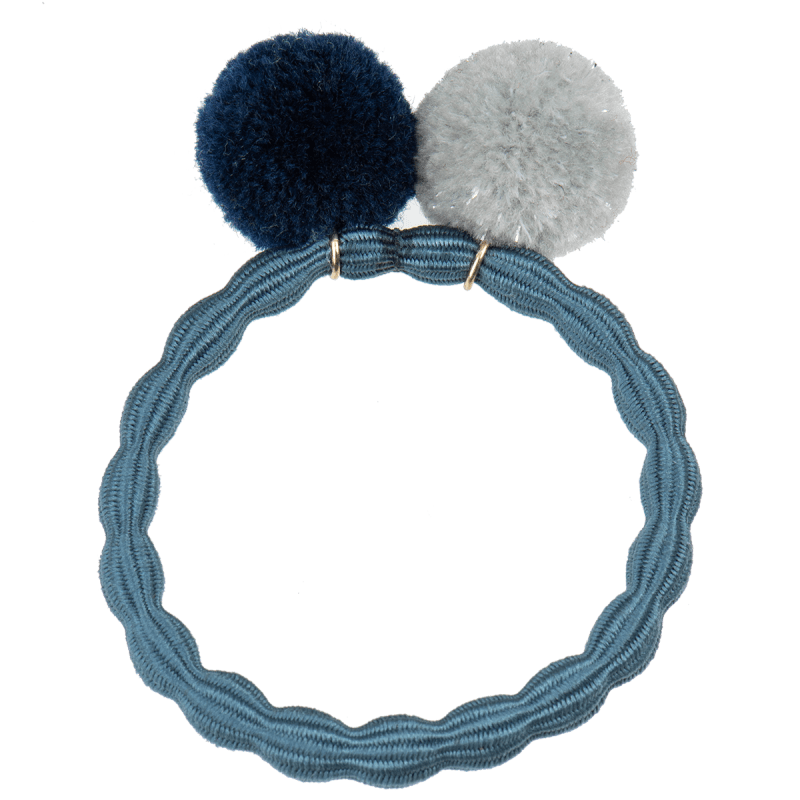 Hairties with PomPom's