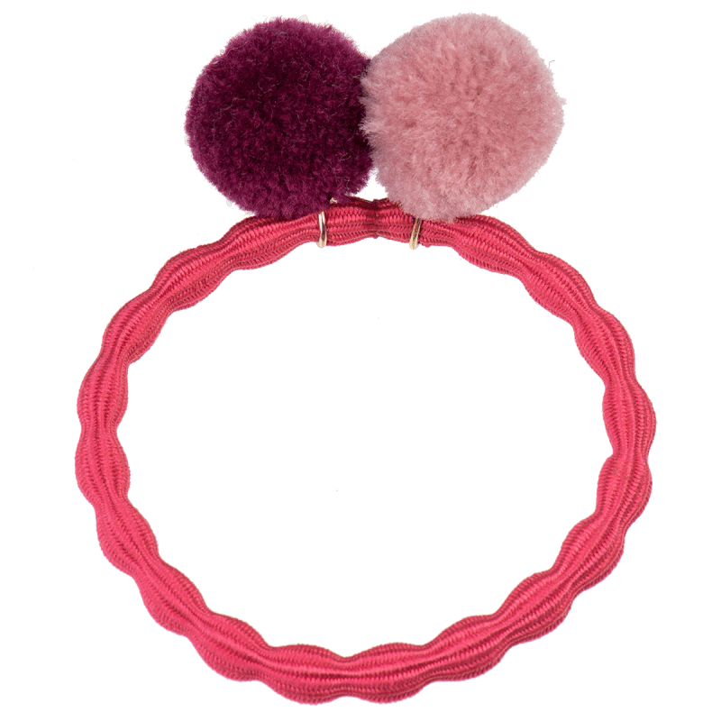 Hairties with PomPom's