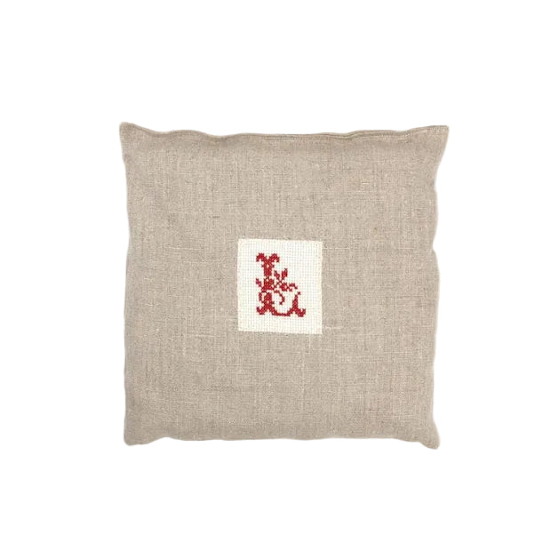 Lavender Bag with hand embroidered initial