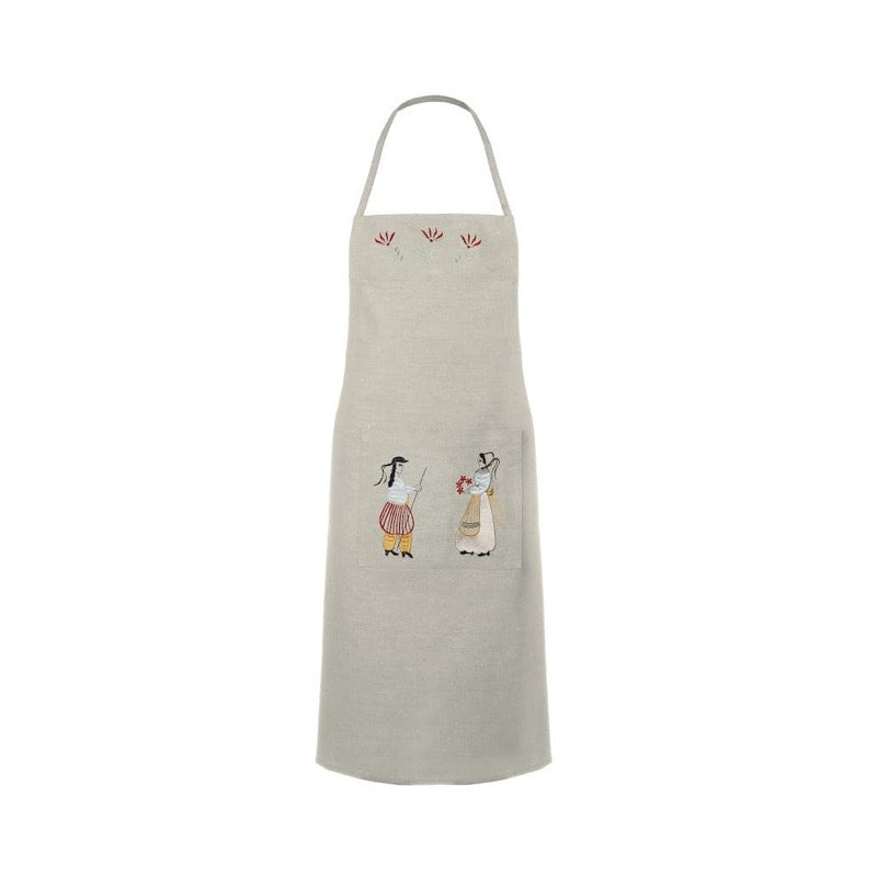 Aprons with Embroideries