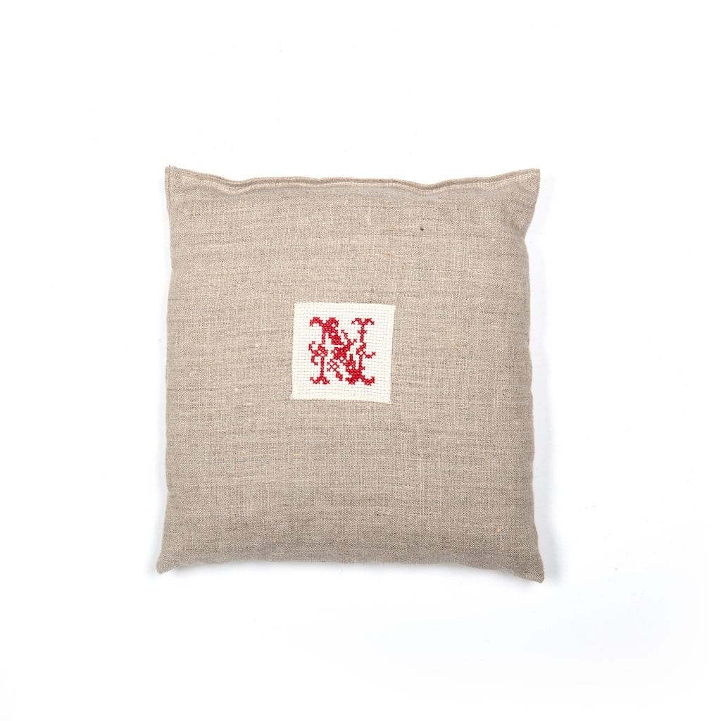 Lavender Bag with hand embroidered initial