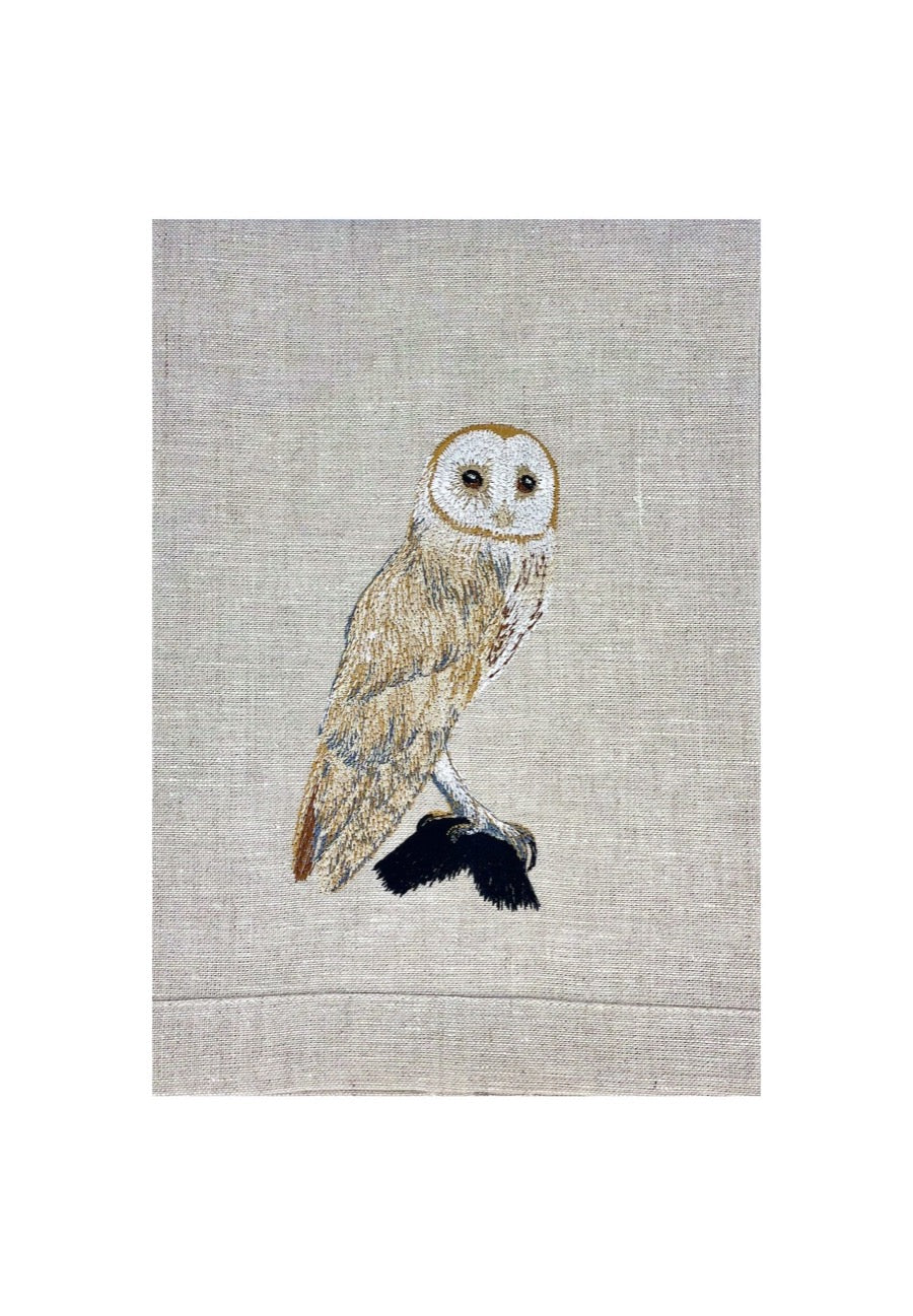 Guest Towels with Embroidered Animals