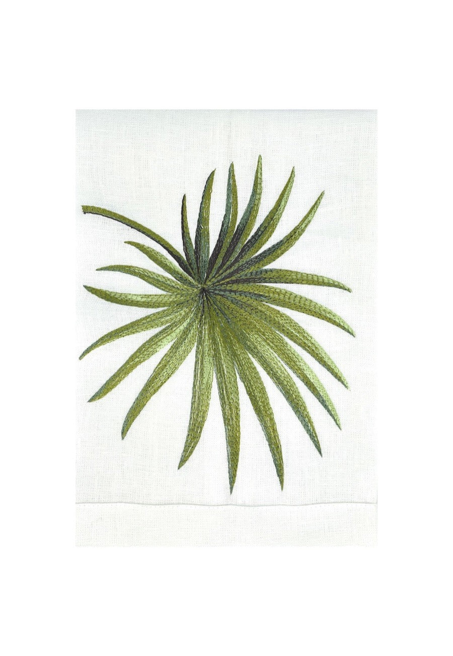 Guest Towels with embroidered Flowers