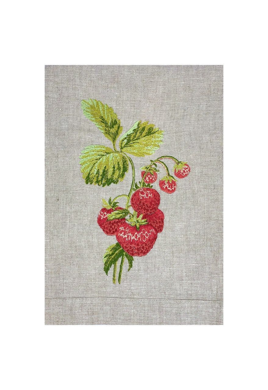 Guest Towels with embroidered Flowers