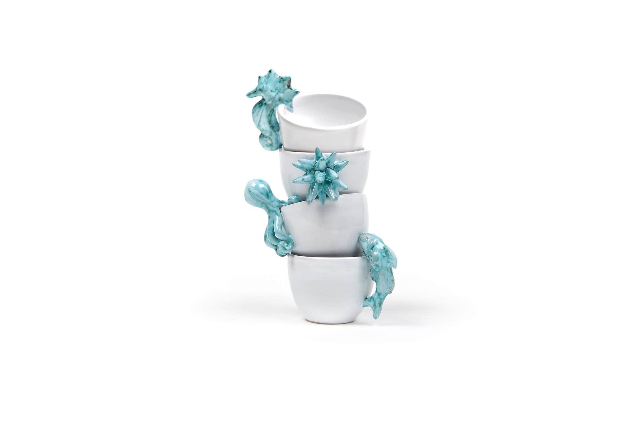 Espresso Cups "MARE" Blue