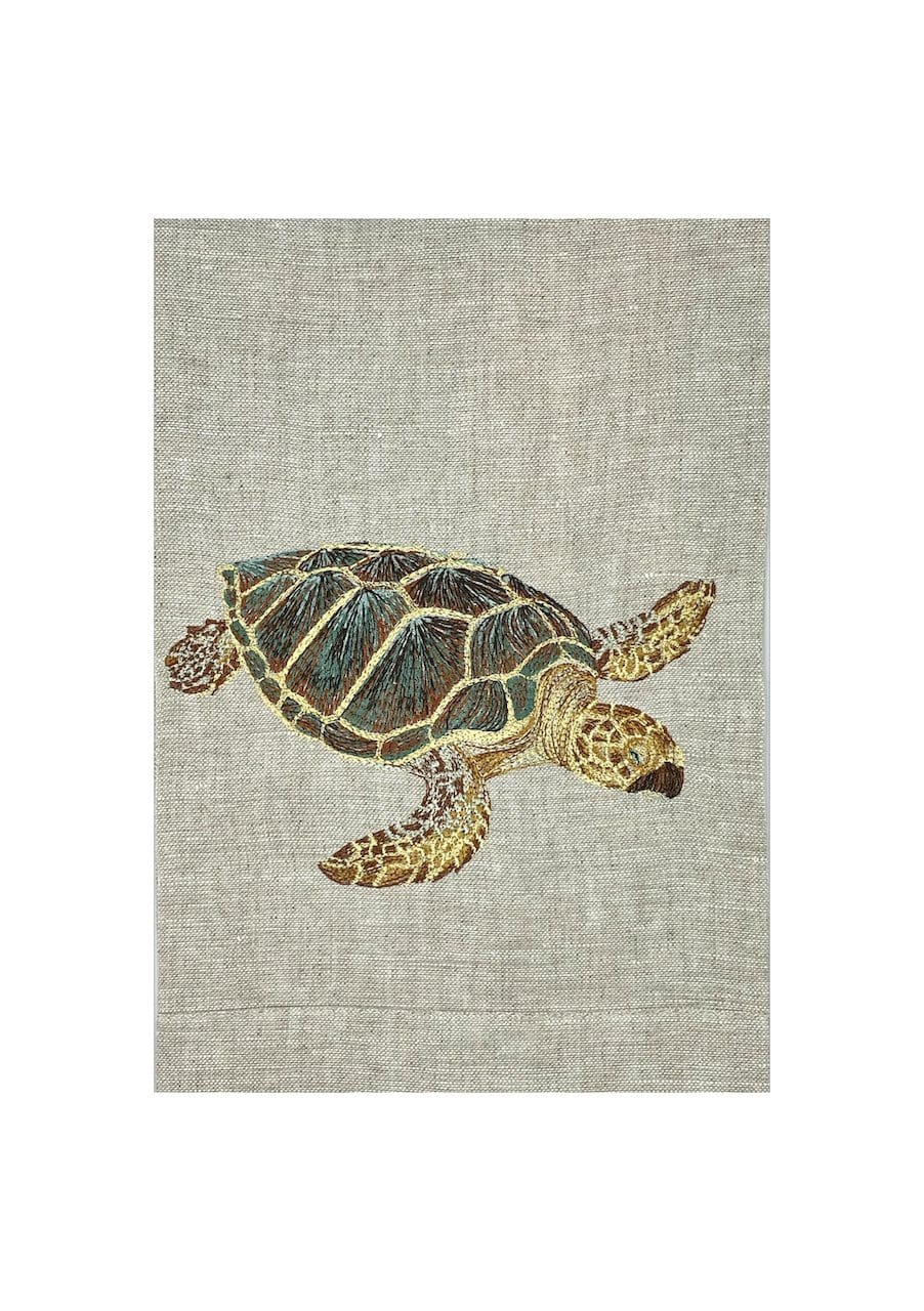 Guest Towels with Embroidered Animals