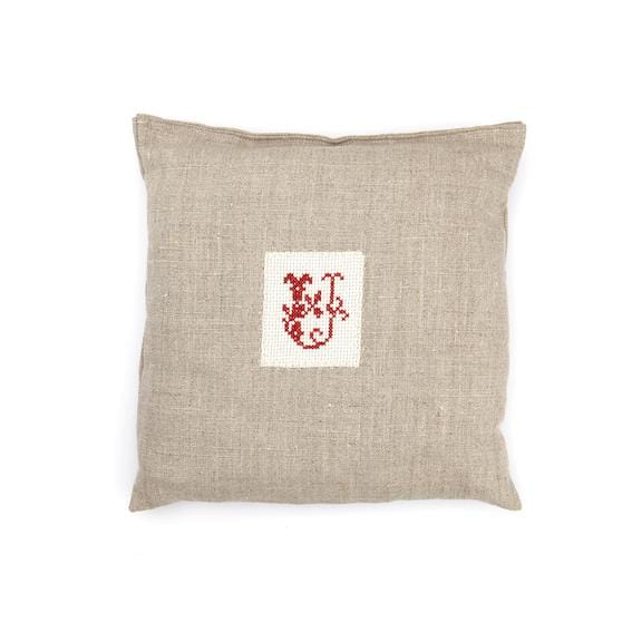 Lavender Bag with hand embroidered initial