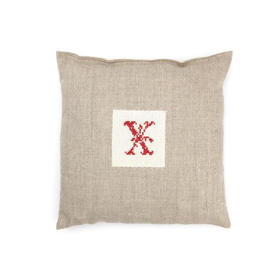 Lavender Bag with hand embroidered initial