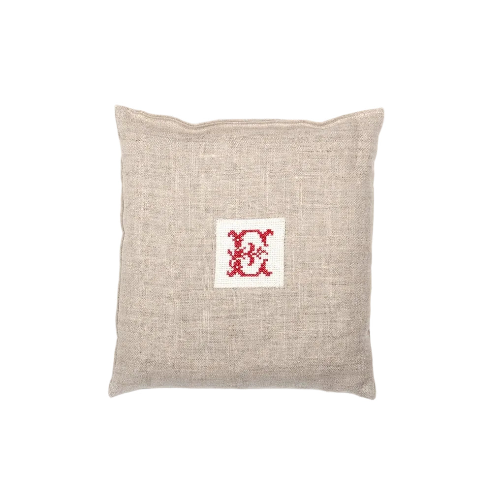 Lavender Bag with hand embroidered initial