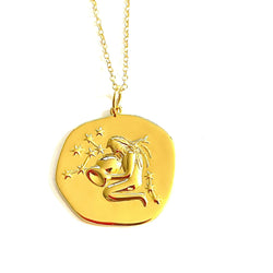 Necklace with Zodiac signs pendants