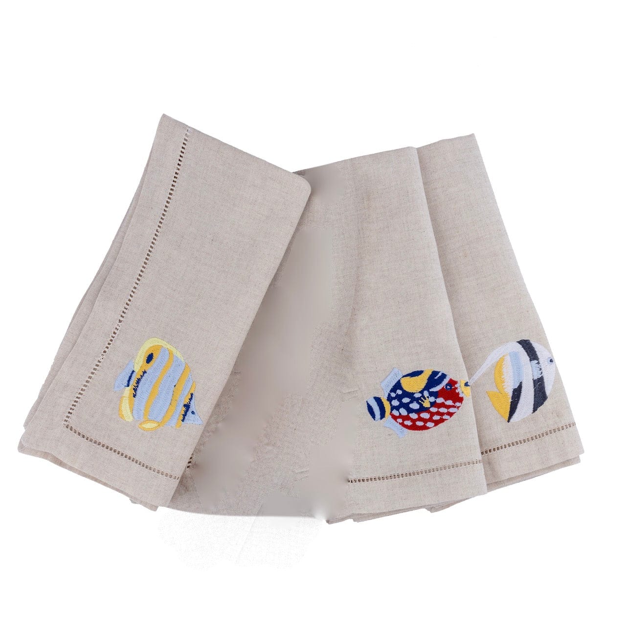 Linen Napkins with Embroideries