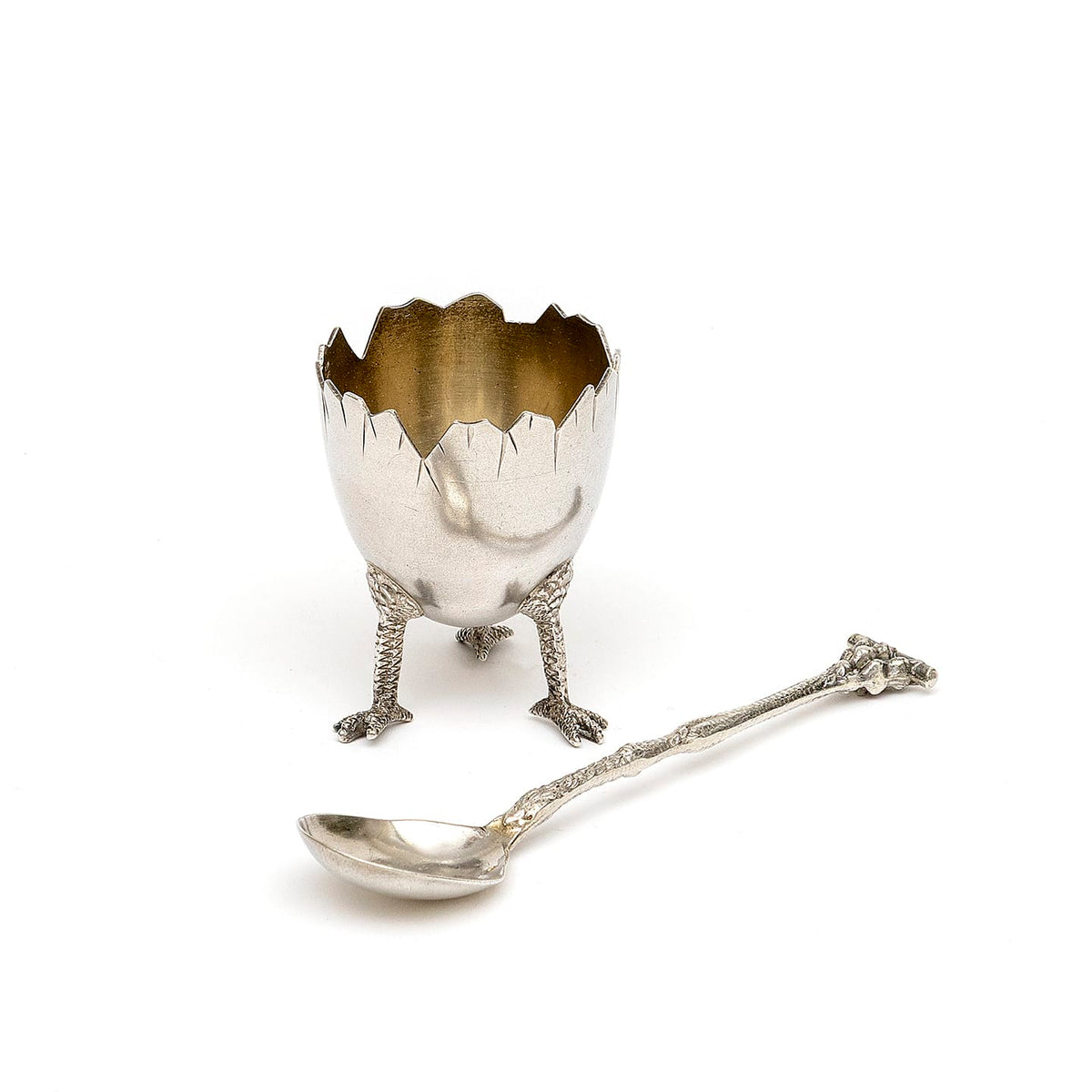 Egg cup with spoon