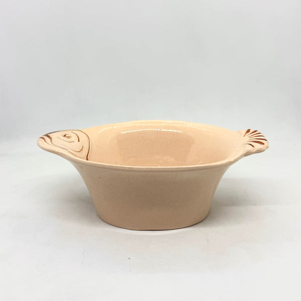 Pale Pink Fish Saucer