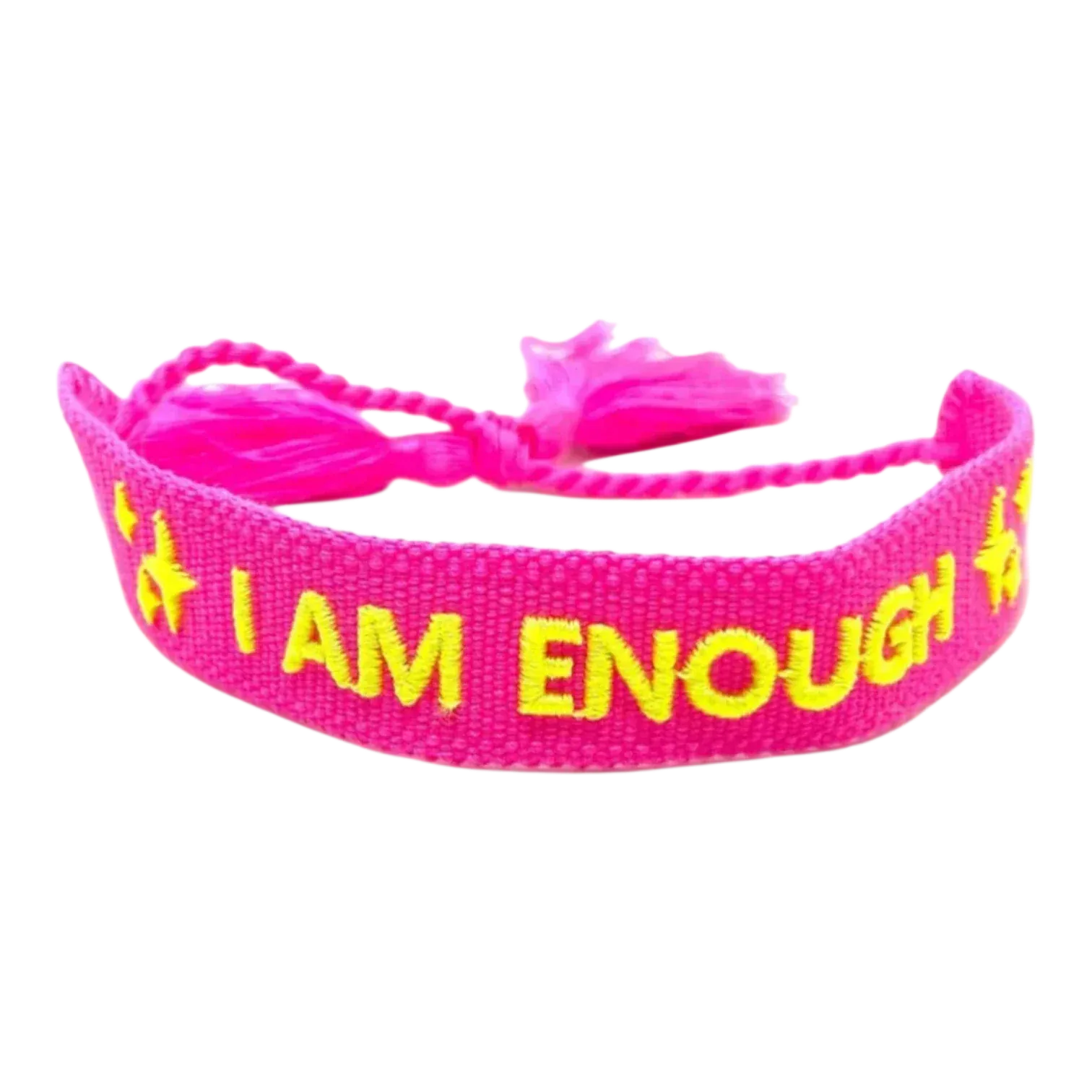 Friendship Bracelet Neon's - I AM ENOUGH