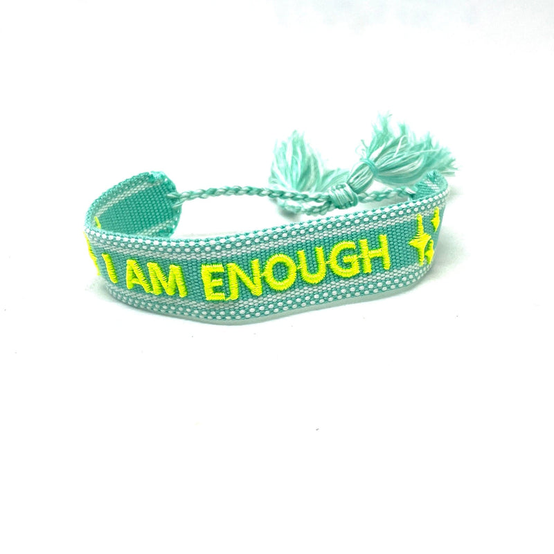 Friendship bracelet Neon's I AM ENOUGH