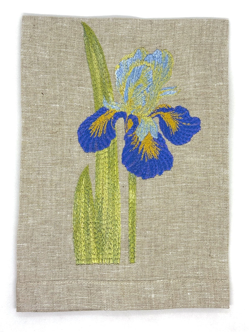 Guest Towels with emboidered Flowers