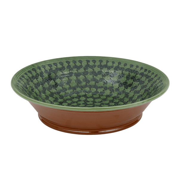 Ceramic Large Bowl Provence with olive reliefs