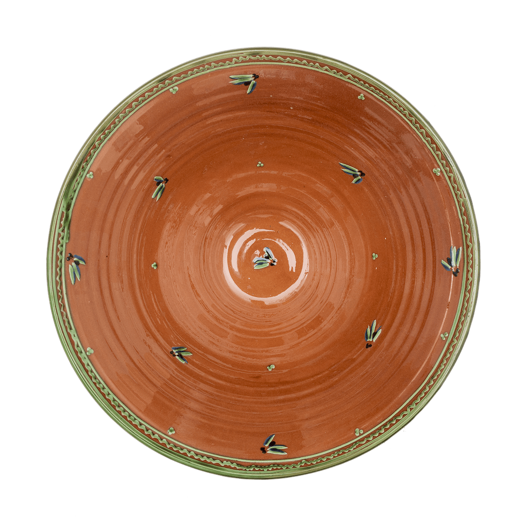 Ceramic Medium Tall Salad Bowl Provence