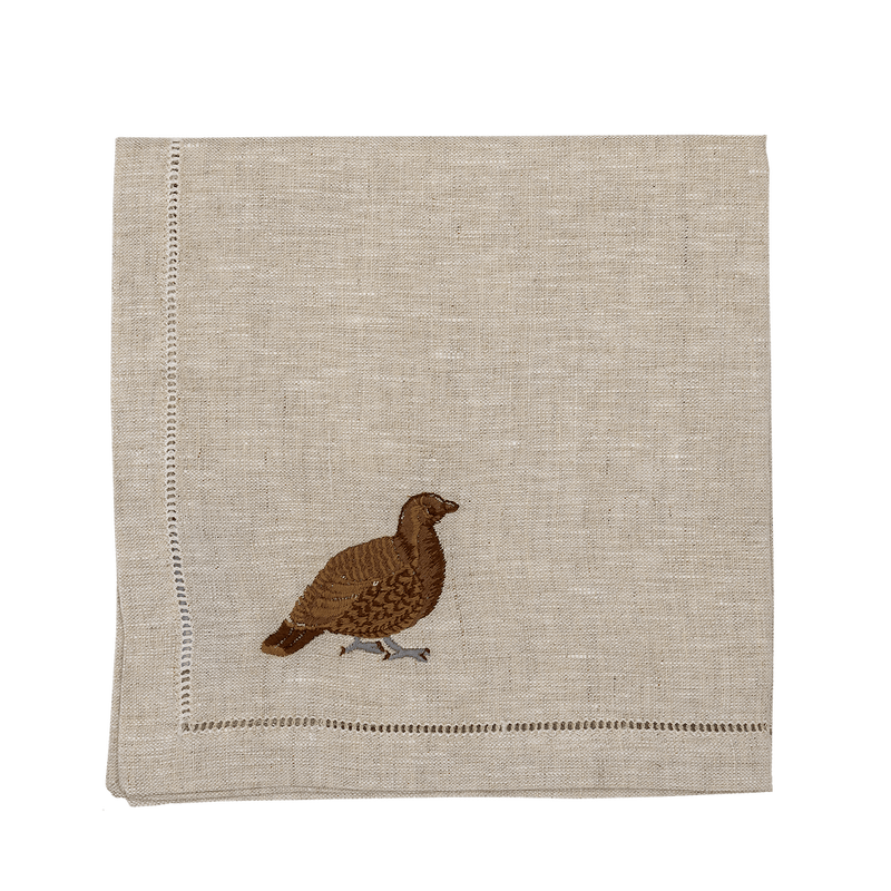 Napkins with Partridge