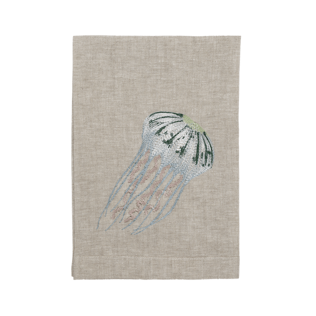 Guest Towels with Embroidered Animals
