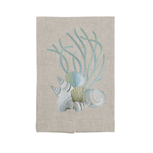 Guest Towels with embroidered Flowers
