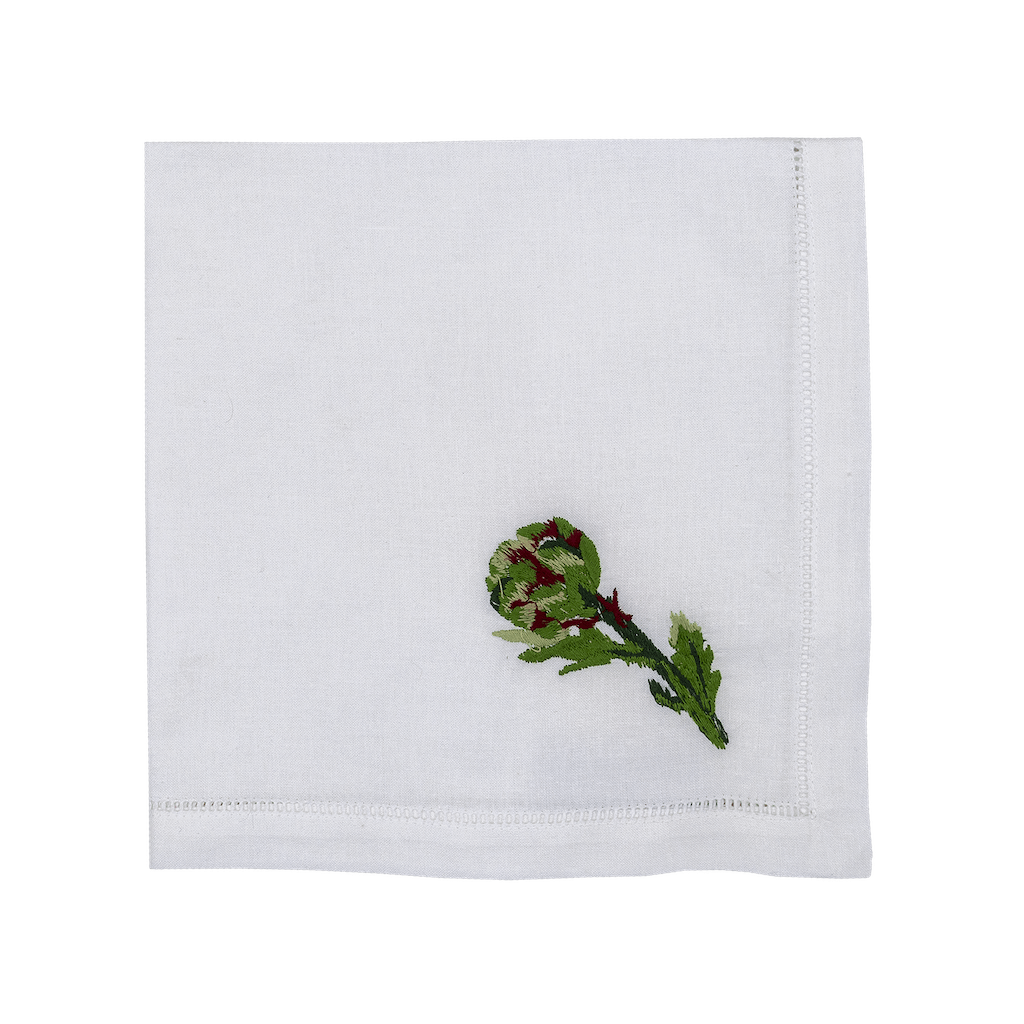 Cotton Napkins with Vegetables
