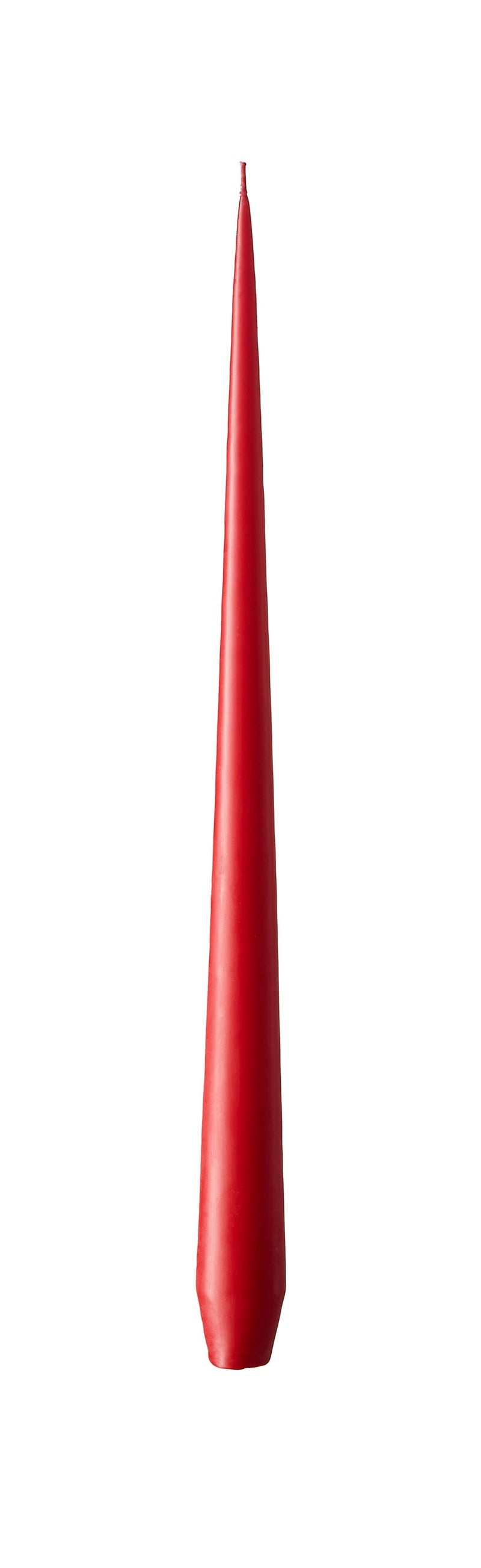 Christmas Red taper candle